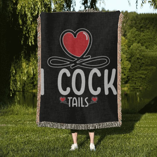 Funny I Love Cocktails 6 Woven Blankets