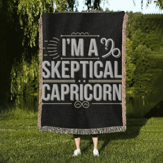 Astrology Skeptic Critical Thinking Woven Blankets