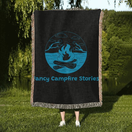 Fancy Campfire Stories Luxury Camping Woven Blankets