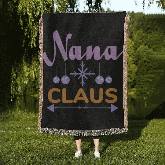 Nana Claus Woven Blankets