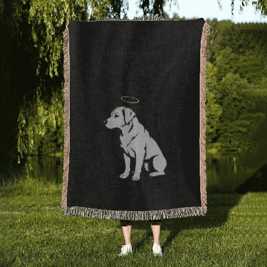 Rest in Peace, Dear Friend Woven Blankets