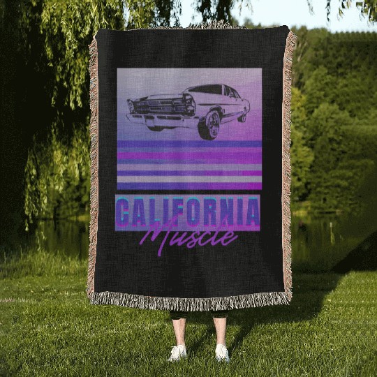 California Muscle Woven Blankets