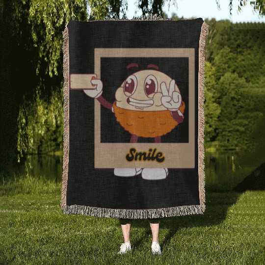 Fruits Funny Woven Blankets