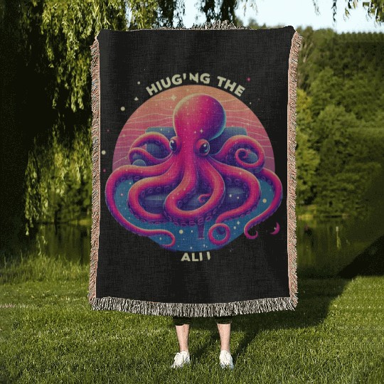 Lessons in Procrastination from an Octopus Woven Blankets