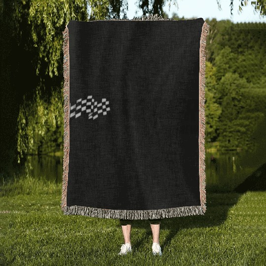 Pit Crew Brother Race Birthday Family Race Brother Woven Blankets