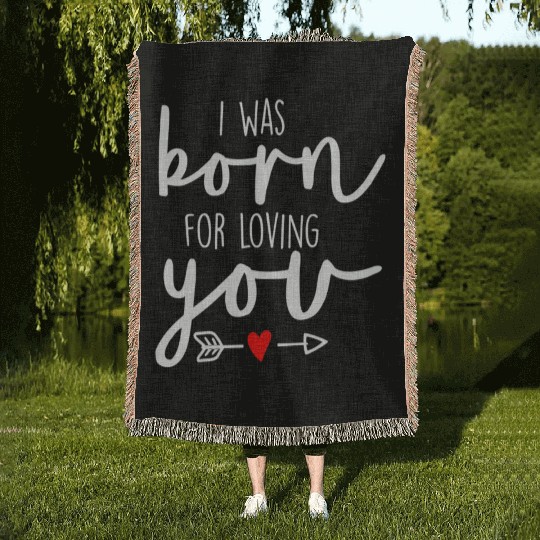 Bride Born For Loving You Bride To Be Engagement Woven Blankets