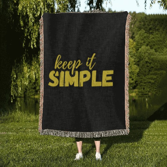 Keep it Simple Woven Blankets