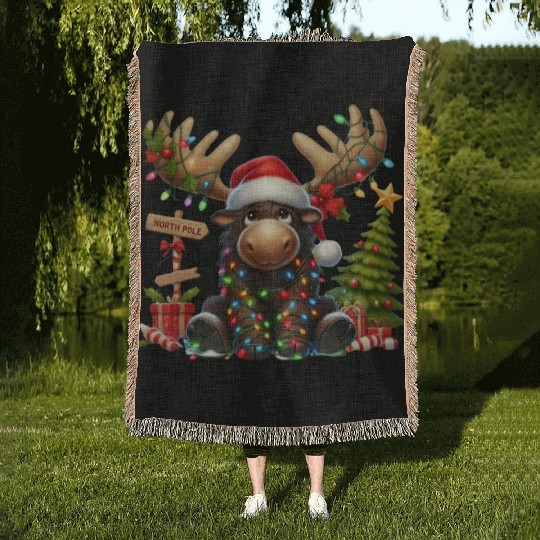 North Pole Readers Woven Blankets
