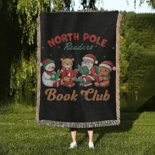North Pole Readers Book Club ALPA STORE Woven Blankets