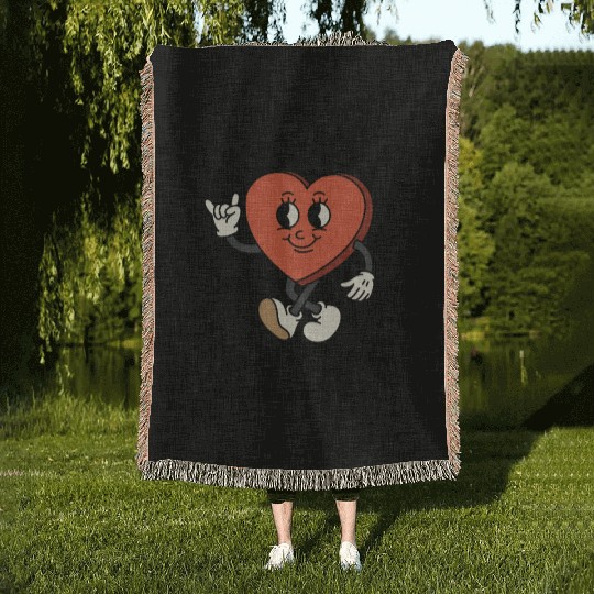 Womens Funny Woven Blankets Cool Beans Holiday Sunday