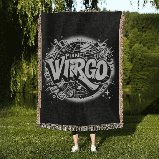 Cosmic Street: Virgo Woven Blankets