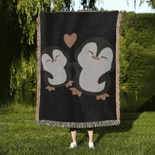 Brown Flat Illustrative Newborn Woven Blankets