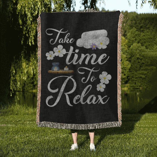 Wellness Vacation Healthy Youth Woven Blankets