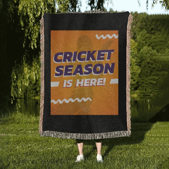 CRICKET 2025 Woven Blankets