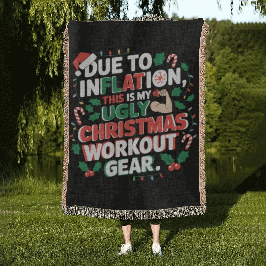 Inflation-Proof Christmas Workout Woven Blankets