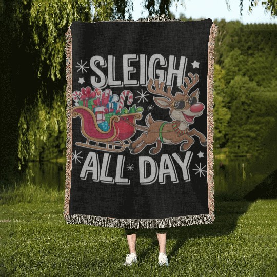 Sleigh All Day Woven Blankets