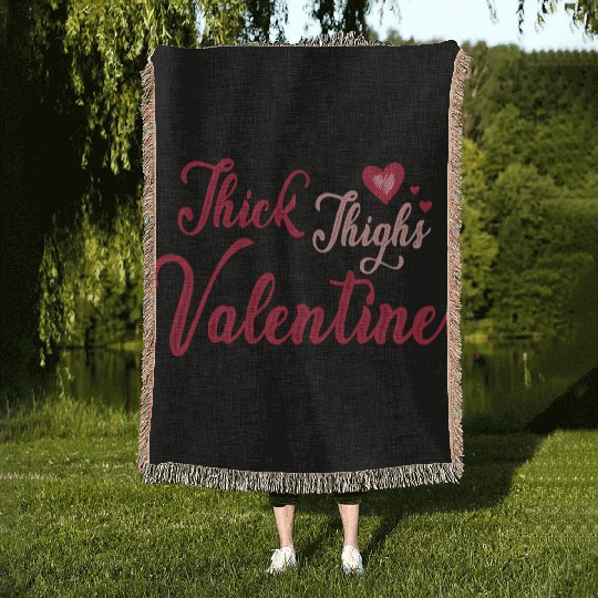 Valentine Day, Coquette Valentine Woven Blankets