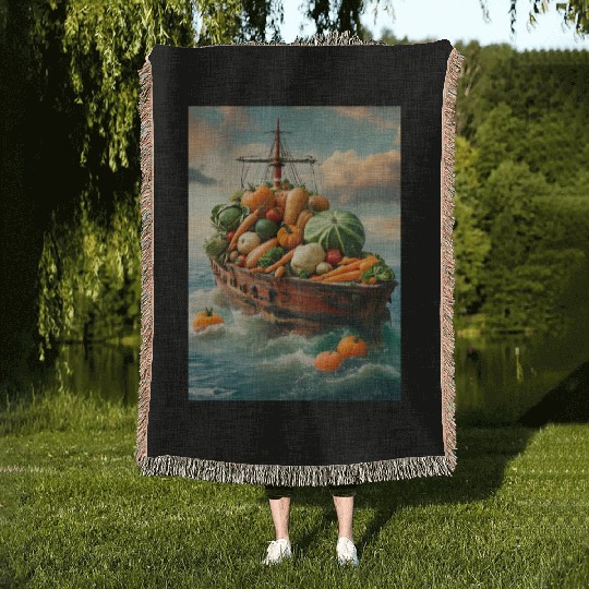 Harvest High Seas Woven Blankets