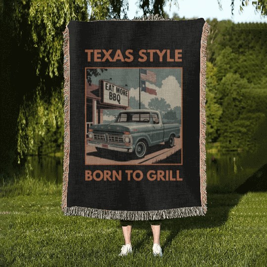 Texas Style Woven Blankets