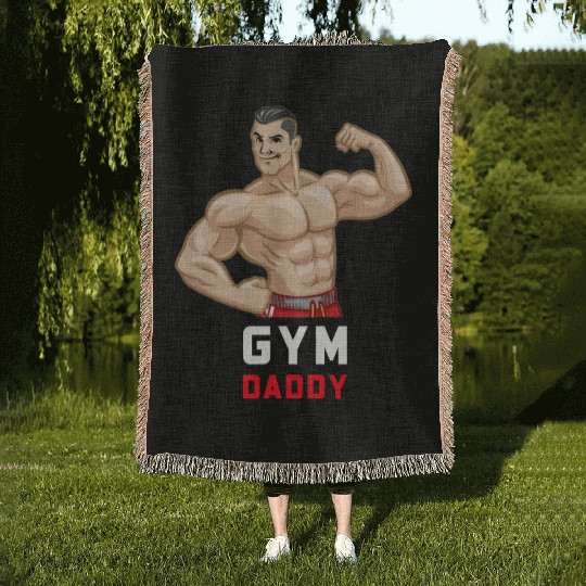 Gym Daddy Woven Blankets – LGBTQ+ Fitness Apparel