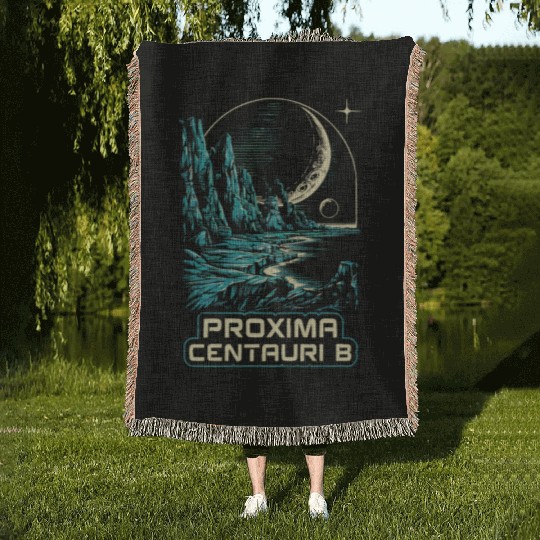 Exoplanet Universe Space Astronomer Astronomy Woven Blankets