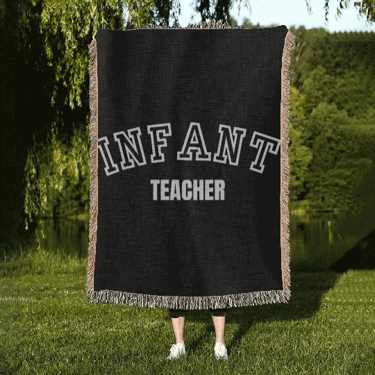 Infant Teacher Childcare Workers Woven Blankets