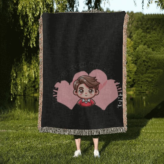 have you seen my boy friend Woven Blankets