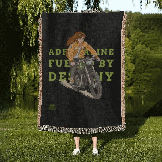 Adrenaline Fueled by Destiny – Anime-Inspired Woven Blankets