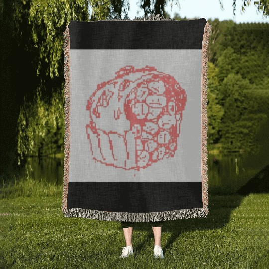 Sketching Sweetness Woven Blankets