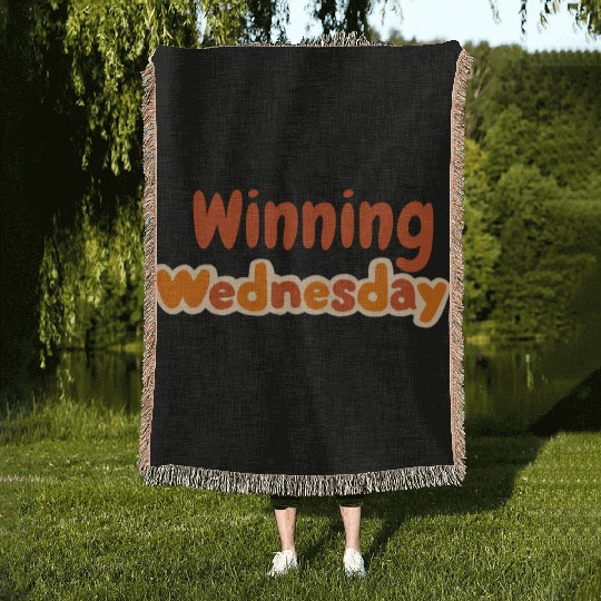 Winning Wednesday Mood Woven Blankets