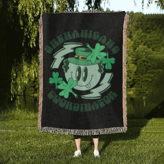 Shenanigans Coordinator Woven Blankets