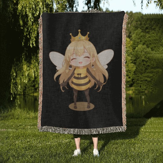 Queen Bee Woven Blankets
