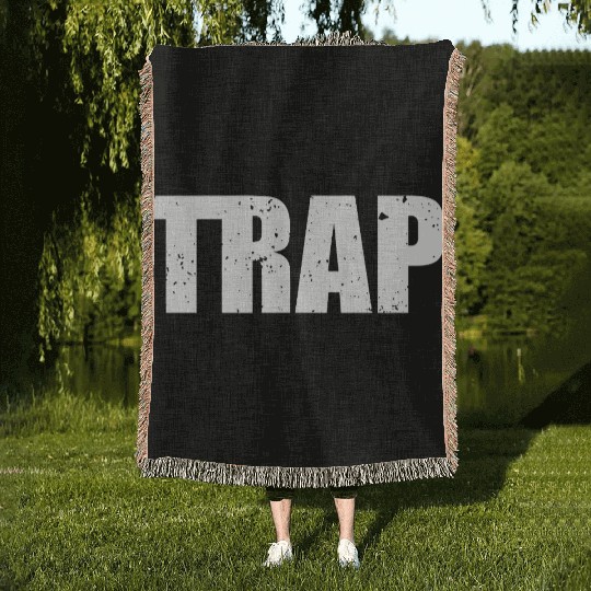 Trap Movie Woven Blankets