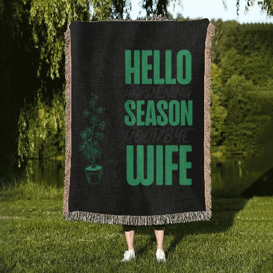 Plant Lover Gardening Husband Wife Woven Blankets