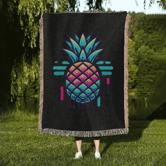 Pineapple Woven Blankets