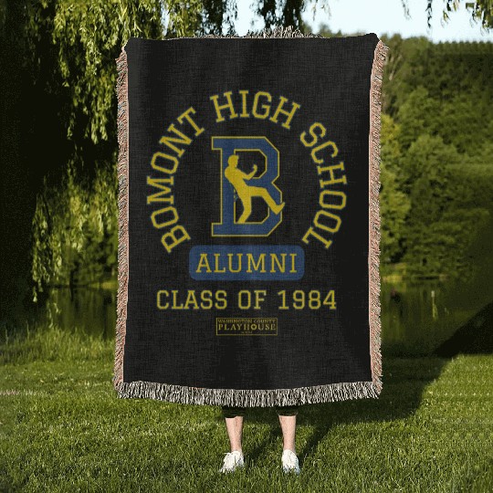 High School Alumni Woven Blankets