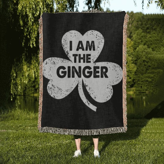 Proud Ginger St. Patrick’s Day Woven Blankets