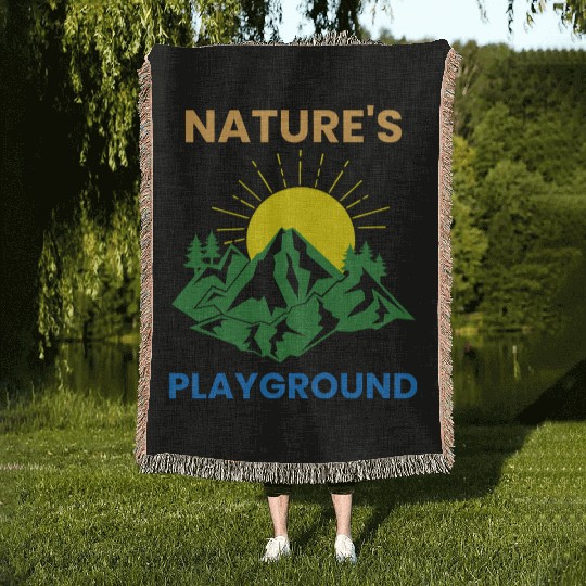 Nature's Playground Woven Blankets