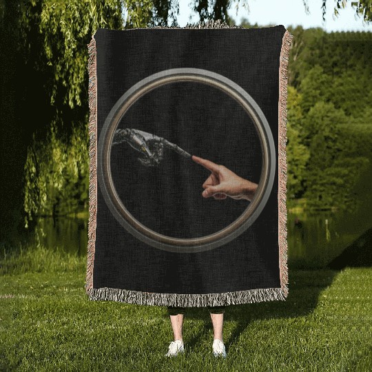 Robot and Human Woven Blankets