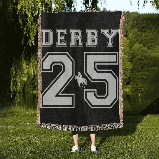 Mystik Dan Winner 2024 Horse Racing Betting Jerse Woven Blankets