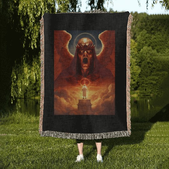 The Devil & The Angel: Woven Blankets