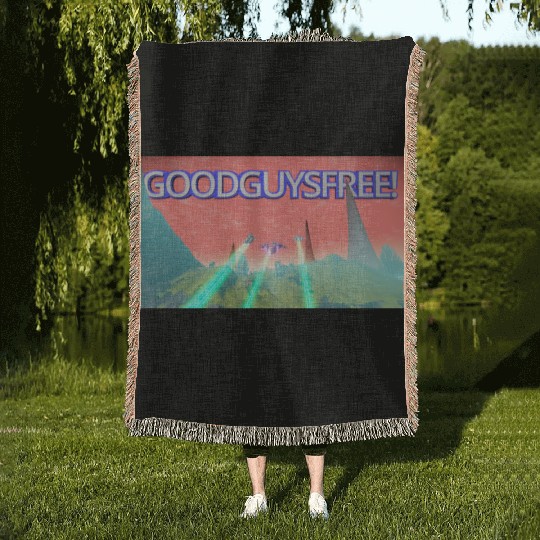 No Man's Sky: GoodGuysFree In Flight Woven Blankets