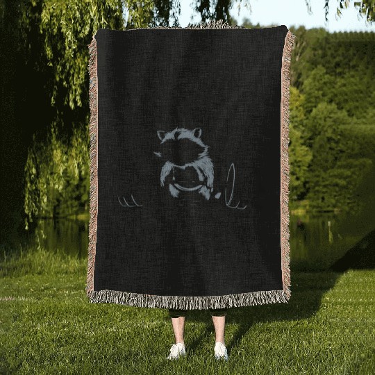 Everything Hurts And I'm Hungry Fitness Gym Sport Woven Blankets