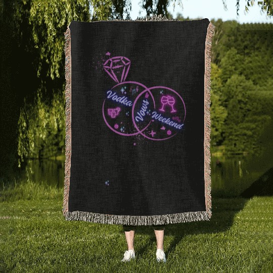 Vodka, Vows & Weekend Woven Blankets