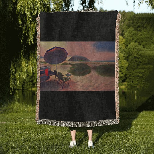 Morro Beach Picnic Woven Blankets