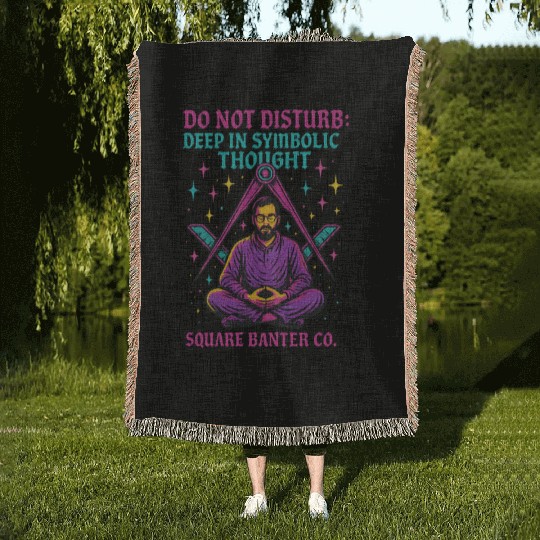 Do Not Disturb: Deep in Symbolic Thought Woven Blankets