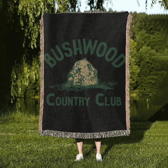 Bushwood Country Club Funny Movie Woven Blankets