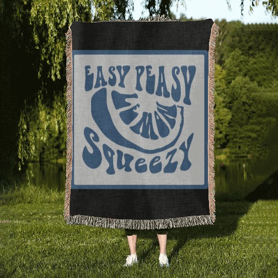 Easy Peasy Lemon Woven Blankets