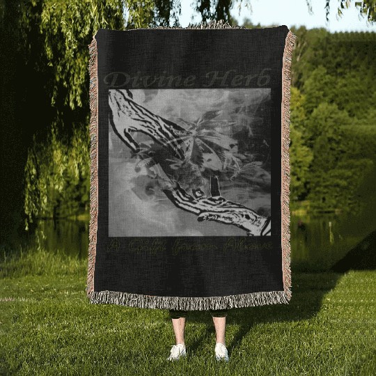Divine Herb – A Gift from Above Woven Blankets