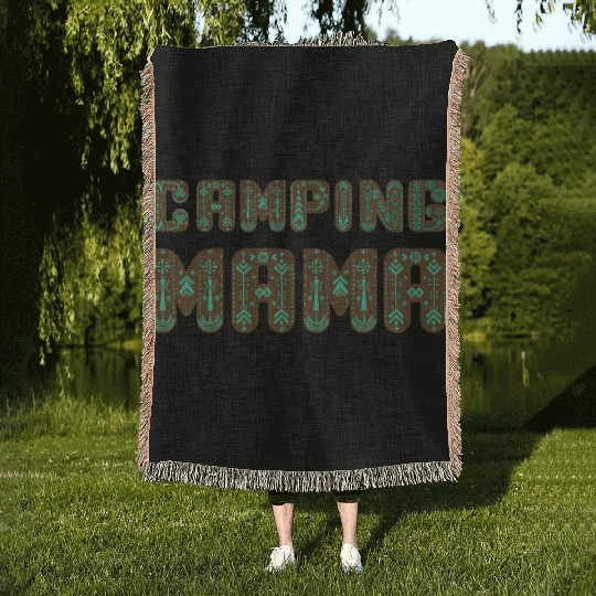 Camping Mama – Wild and Free Woven Blankets